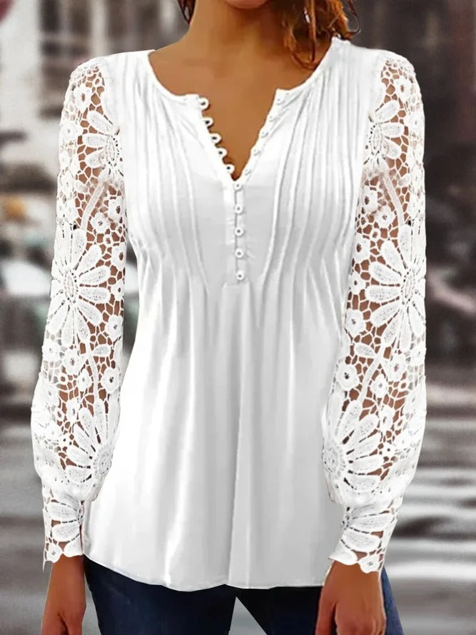 Trendy Ladies Long Sleeve in Solid Colour - AutumnGrace-S-Nora Luxe