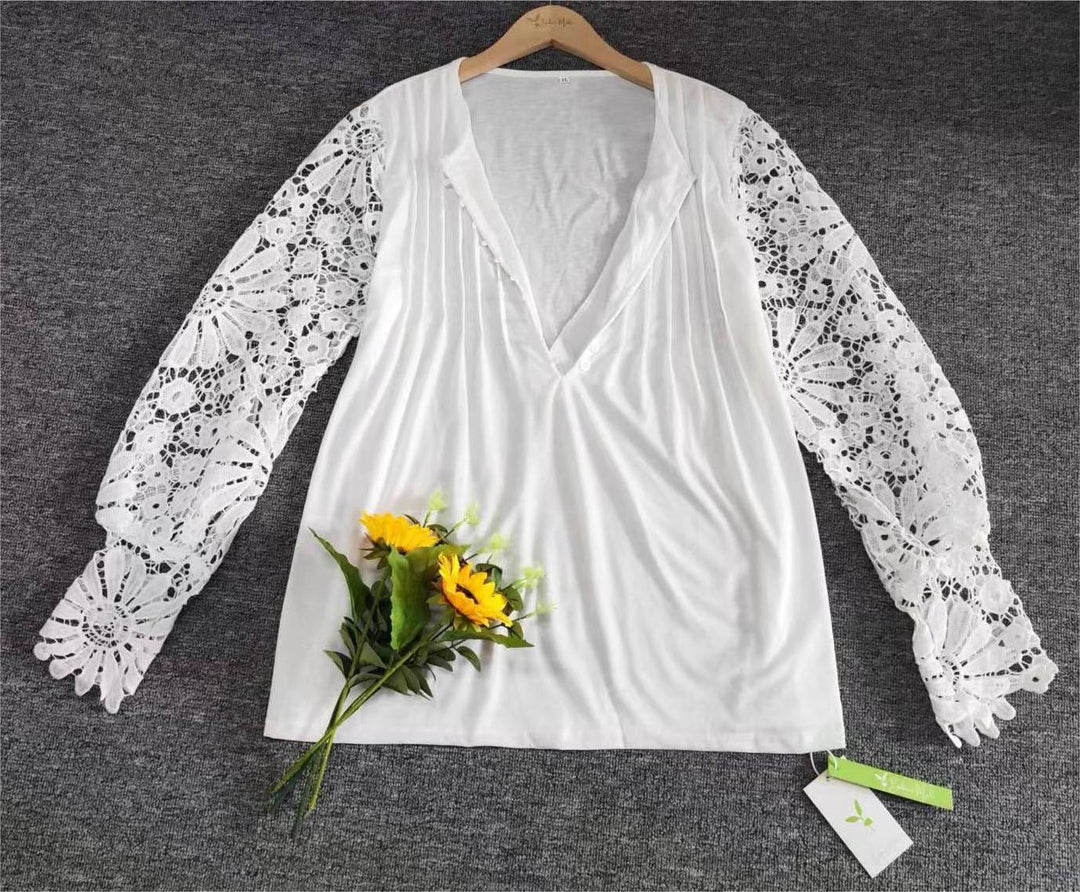 Trendy Ladies Long Sleeve in Solid Colour - AutumnGrace-S-Nora Luxe