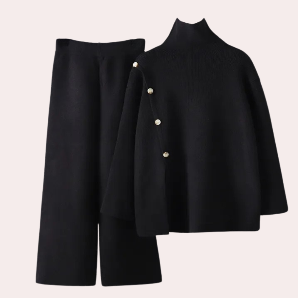 Trendy Ladies Outfit - Mila-Black-XS-Nora Luxe