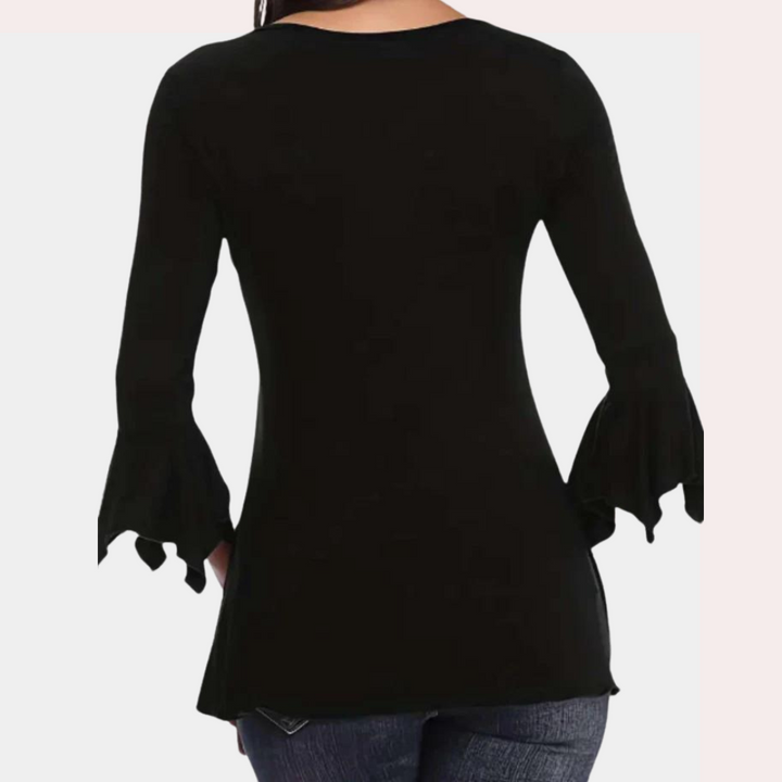 Trendy Ladies Top - Mira-Black-XS-Nora Luxe