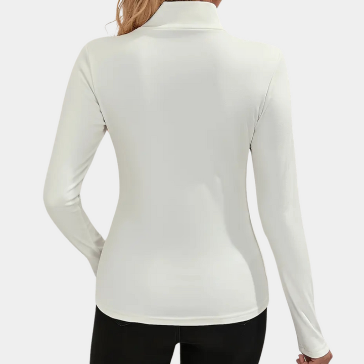 Trendy Ladies Turtleneck - Sienna-Black-XS-Nora Luxe