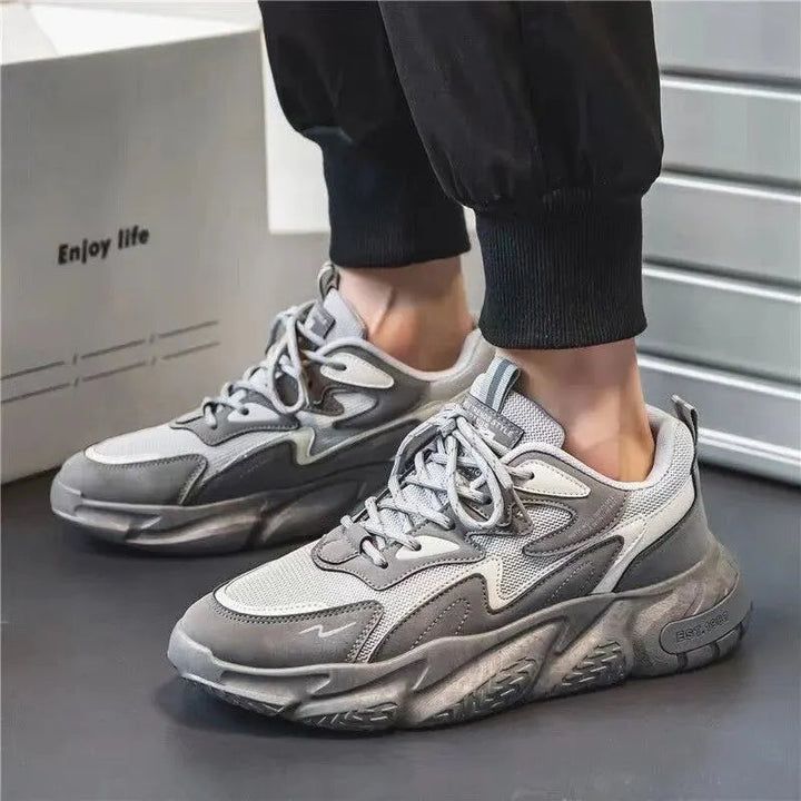 Trendy Lightweight Water-Repellent Hiking Shoes - TrailEase-Gray-6-Nora Luxe