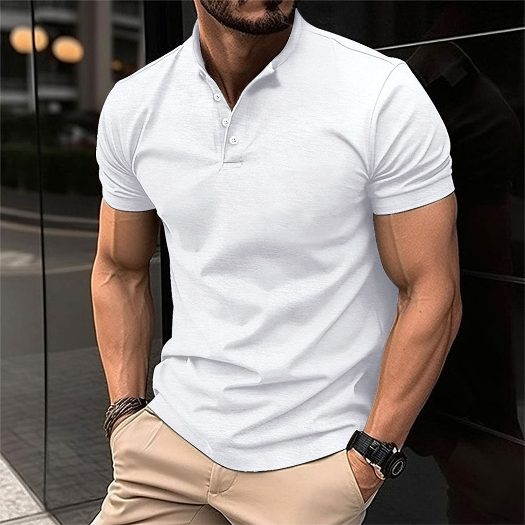 Trendy Men's Polo - Marcus-White-S-Nora Luxe