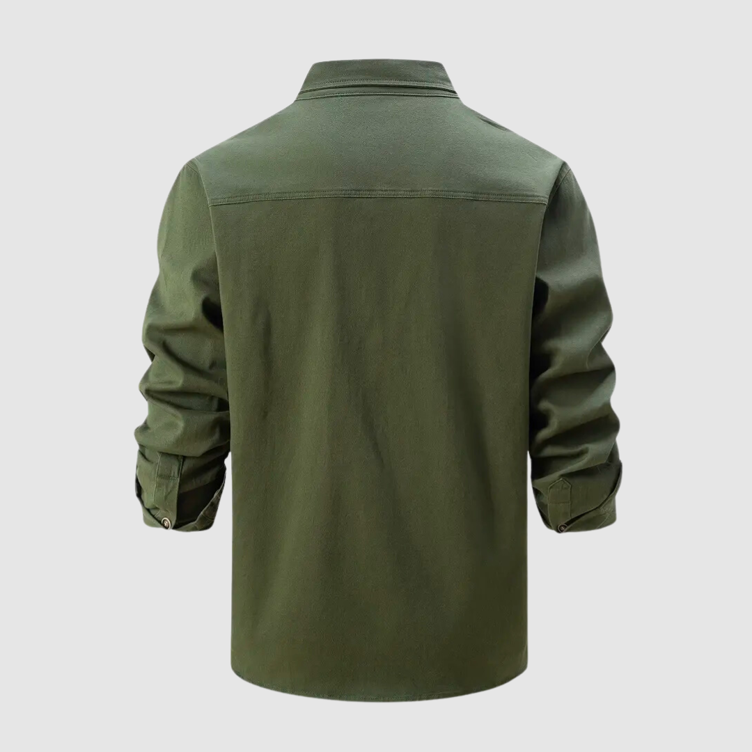 Trendy Men's Shirt - Kingsley-Green-S-Nora Luxe