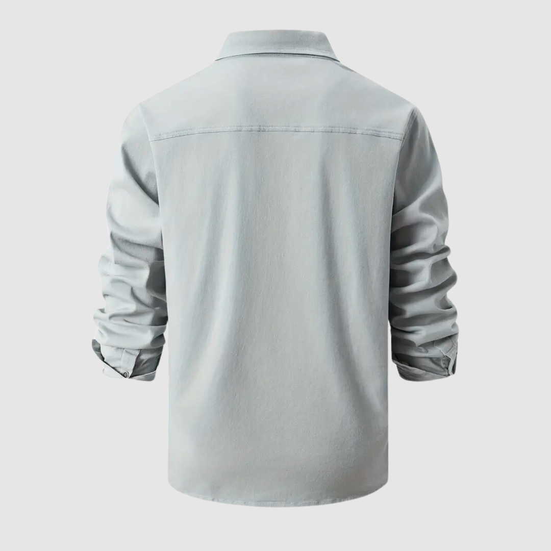 Trendy Men's Shirt - Kingsley-Green-S-Nora Luxe