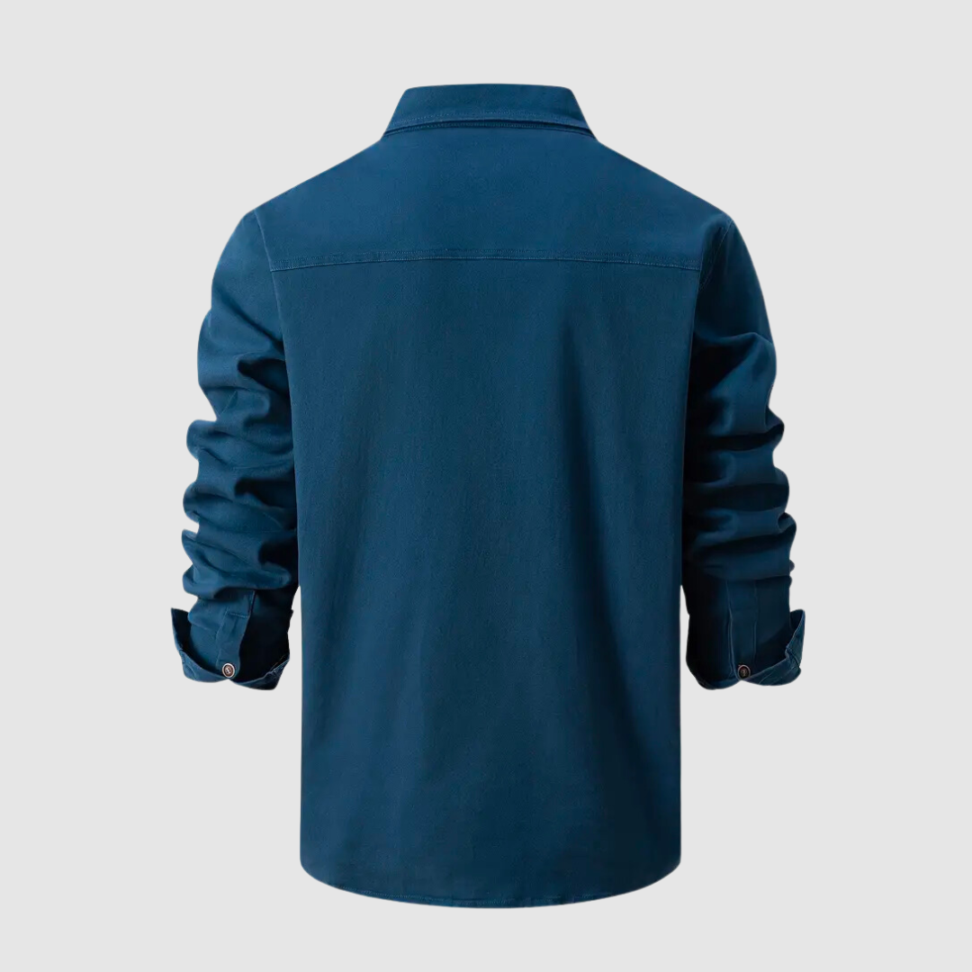 Trendy Men's Shirt - Kingsley-Green-S-Nora Luxe