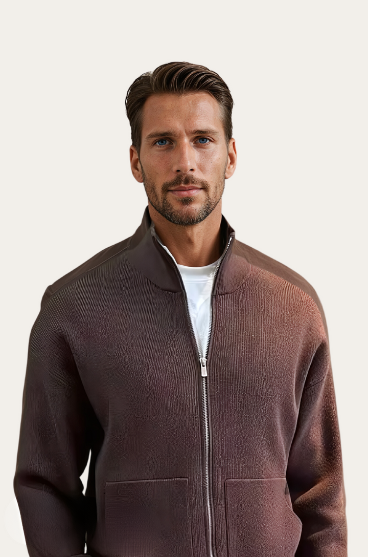 Trendy Men's Sweater - Dean-Brown-M-Nora Luxe