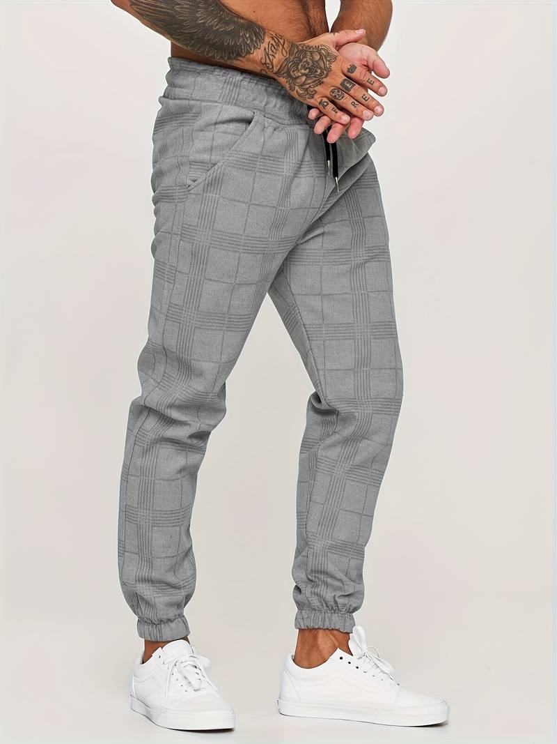 Trendy Men's Sweatpants - Max-Gray-S-Nora Luxe