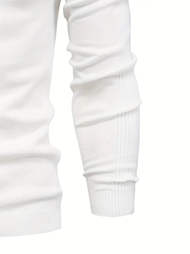 Trendy Men's Turtleneck - Lars-Blue-S-Nora Luxe