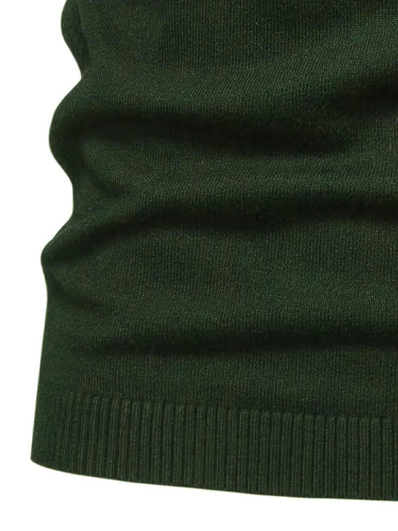 Trendy Men's Turtleneck - Lars-Blue-S-Nora Luxe