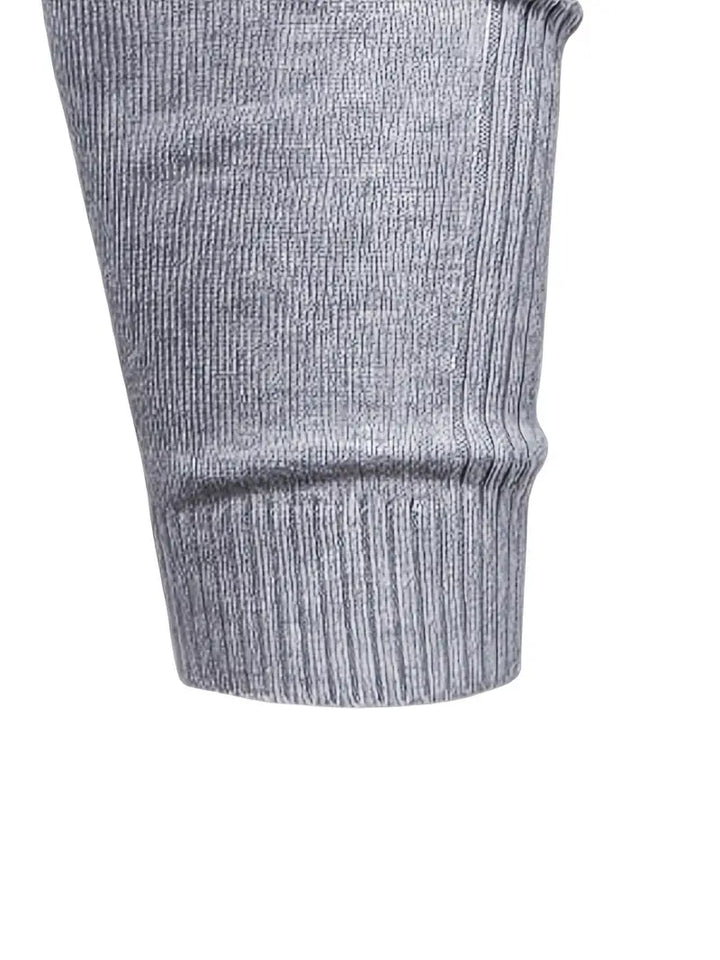 Trendy Men's Turtleneck - Lars-Blue-S-Nora Luxe