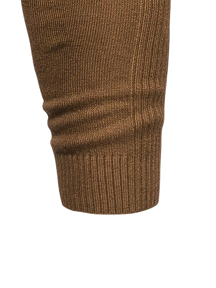 Trendy Men's Turtleneck - Lars-Blue-S-Nora Luxe