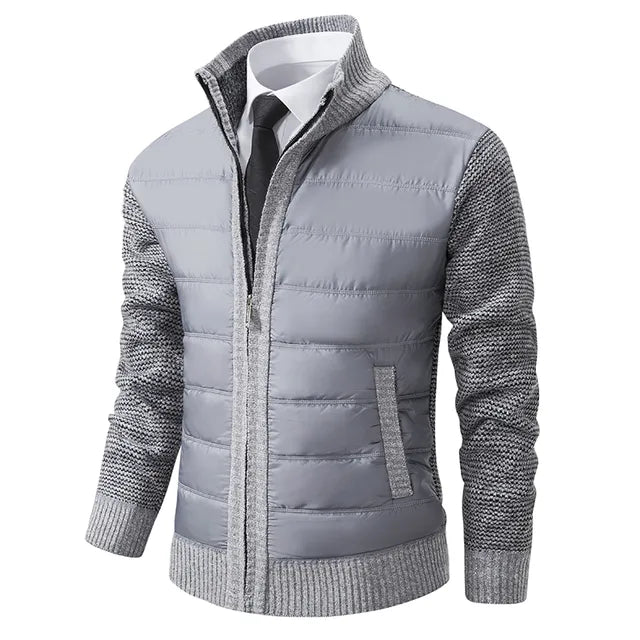 Trendy Men's Vest - MetroCraft-Light Gray-S-Nora Luxe