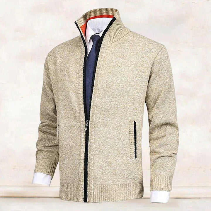 Trendy Men's Vest - Orion-Beige-S-Nora Luxe