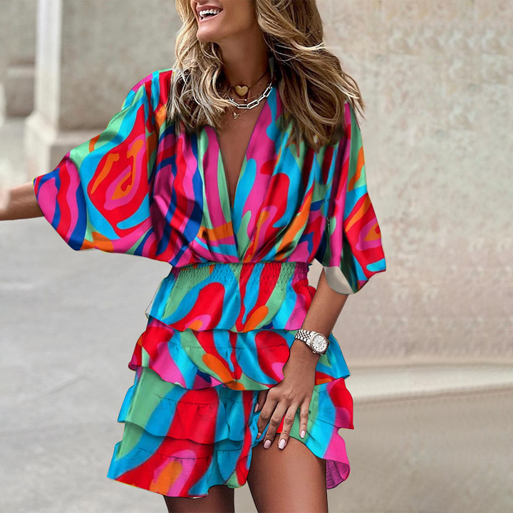 Trendy Mini Dress - Nova-Pink-S-Nora Luxe