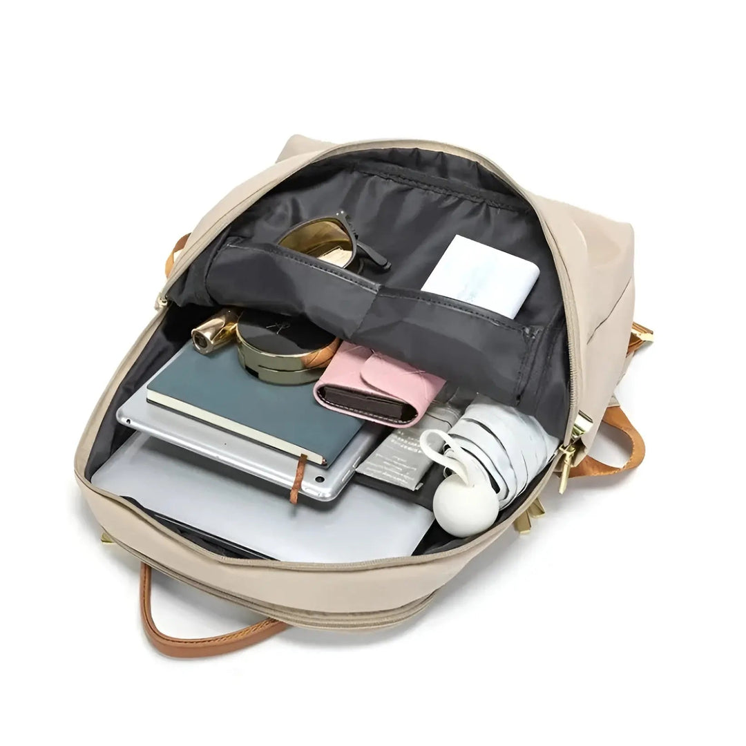 Trendy Multifunctional Ladies' Backpack - Sophia-Gray-Nora Luxe