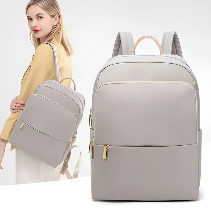 Trendy Multifunctional Ladies' Backpack - Sophia-Gray-Nora Luxe