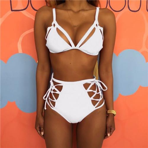 Trendy Multistring Bikini - Lilian-White-S-Nora Luxe