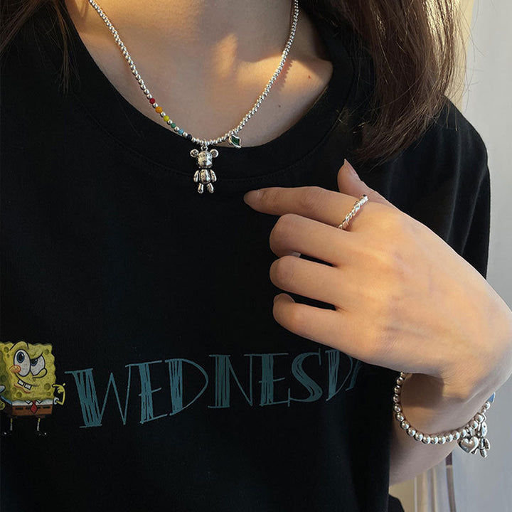 Trendy Necklace For Women | Stylish Jewellery Piece-White-Nora Luxe
