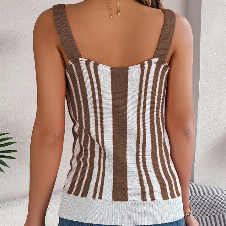 Trendy Openwork Summer Top for Ladies - Naia-Black-XS-Nora Luxe