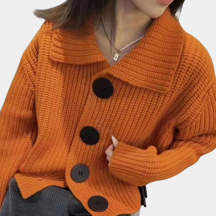 Trendy Orange Women's Jacket - Romy-XS-Nora Luxe