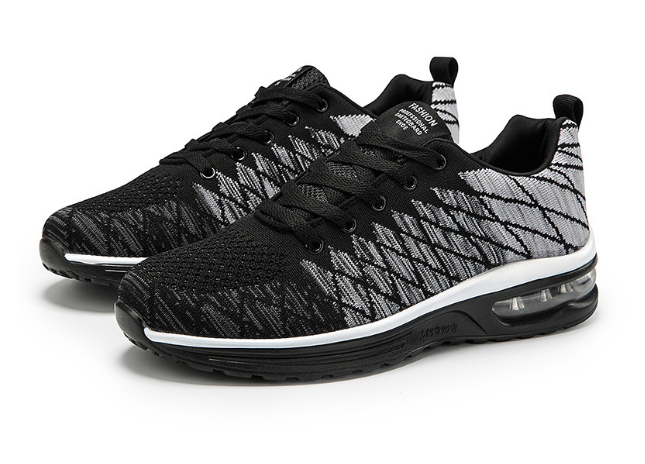 Trendy Orthopaedic Casual Sneakers for Women - Liva-Black-3.5-Nora Luxe