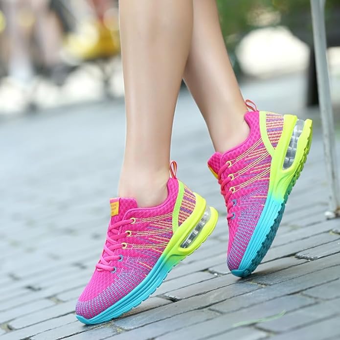 Trendy Orthopaedic Casual Sneakers for Women - Liva-Pink-3.5-Nora Luxe