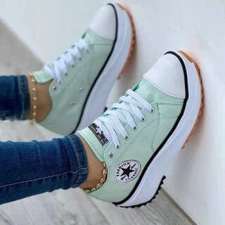 Trendy Orthopaedic Women's Sneakers - LunaStep-Green-2.5-Nora Luxe