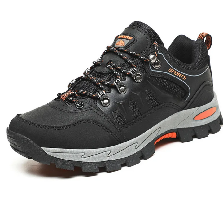 Trendy Outdoor Hiking Shoes - PeakTrail-3.5-Black-Nora Luxe