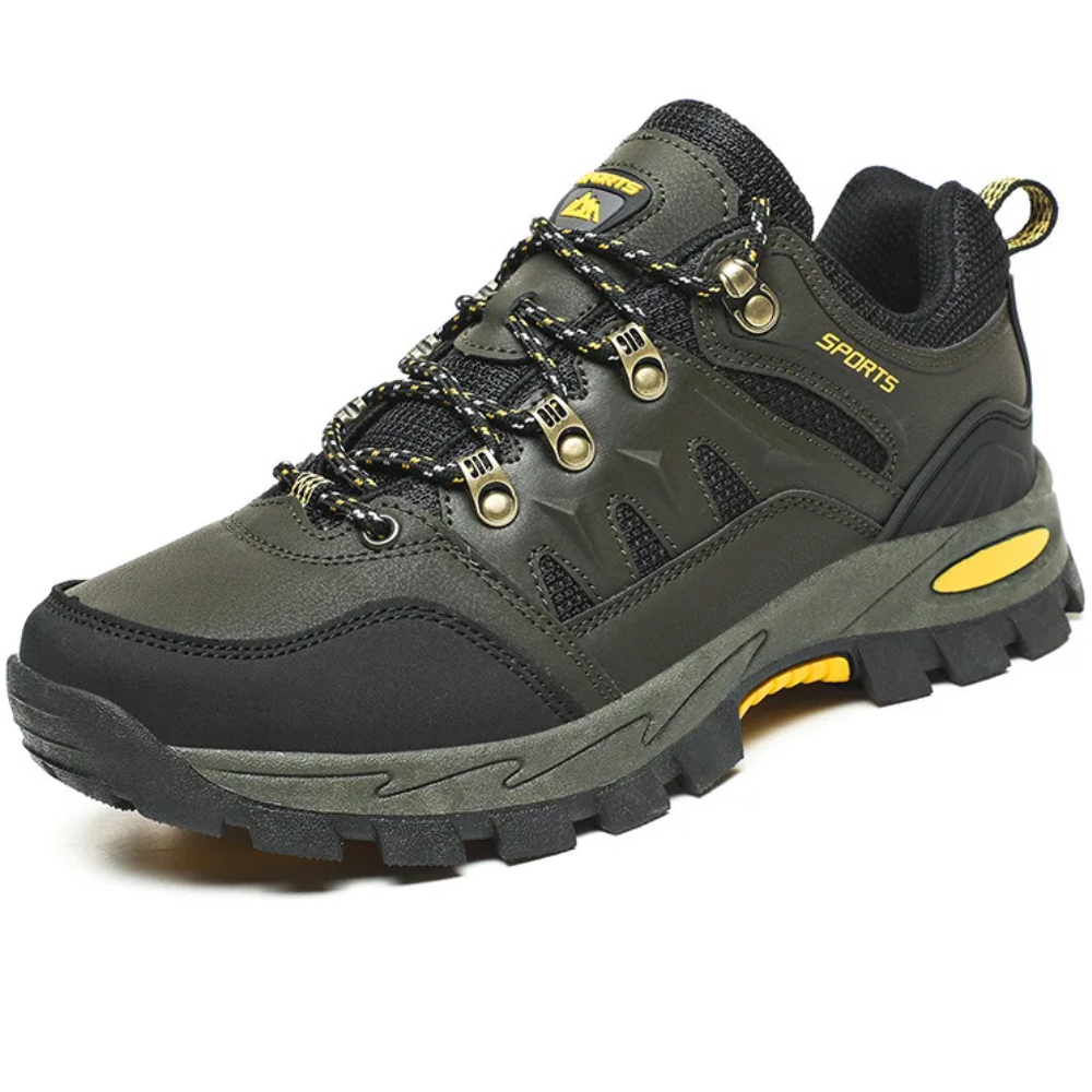 Trendy Outdoor Hiking Shoes - PeakTrail-3.5-Green-Nora Luxe