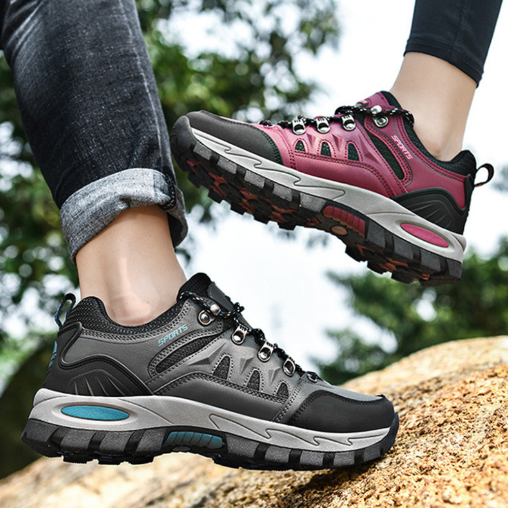 Trendy Outdoor Hiking Shoes - PeakTrail-3.5-Green-Nora Luxe