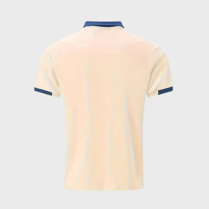 Trendy Polo Shirt for Men - Leo-Marine blue-S-Nora Luxe