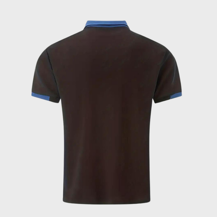 Trendy Polo Shirt for Men - Leo-Marine blue-S-Nora Luxe