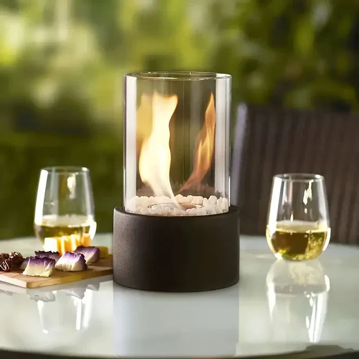 Trendy & Portable Table Fire Lantern - GlowLuxe-Nora Luxe