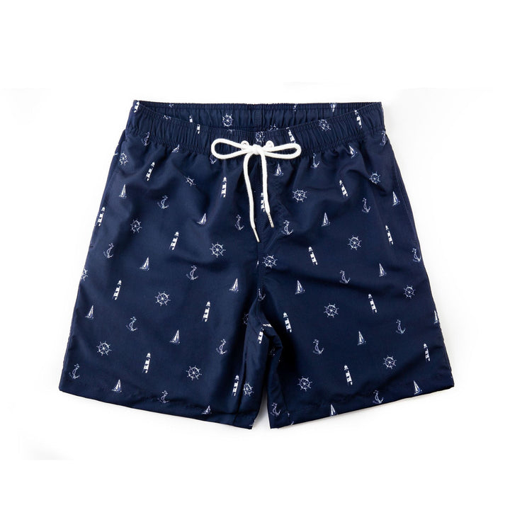 Trendy & quick-drying men's swim shorts with pockets – Matteo-Helm-S-Nora Luxe