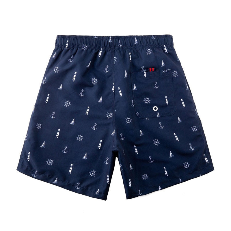 Trendy & quick-drying men's swim shorts with pockets – Matteo-Trees-S-Nora Luxe