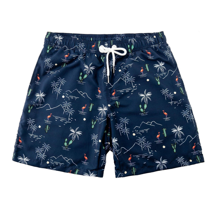 Trendy & quick-drying men's swim shorts with pockets – Matteo-Trees-S-Nora Luxe