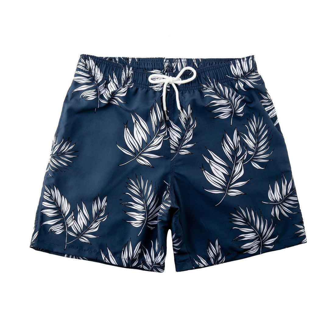 Trendy & quick-drying men's swim shorts with pockets – Matteo-Trees-S-Nora Luxe