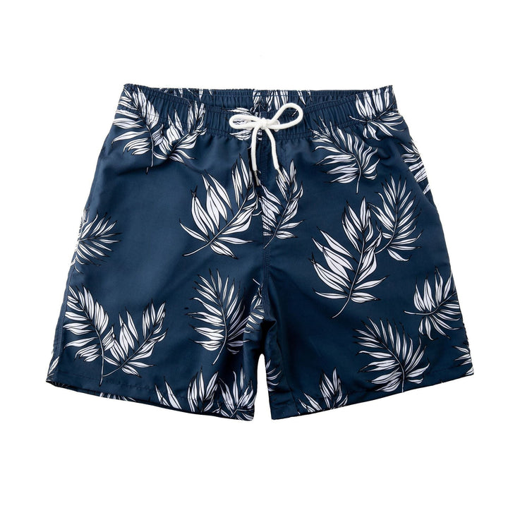 Trendy & quick-drying men's swim shorts with pockets – Matteo-Trees-S-Nora Luxe