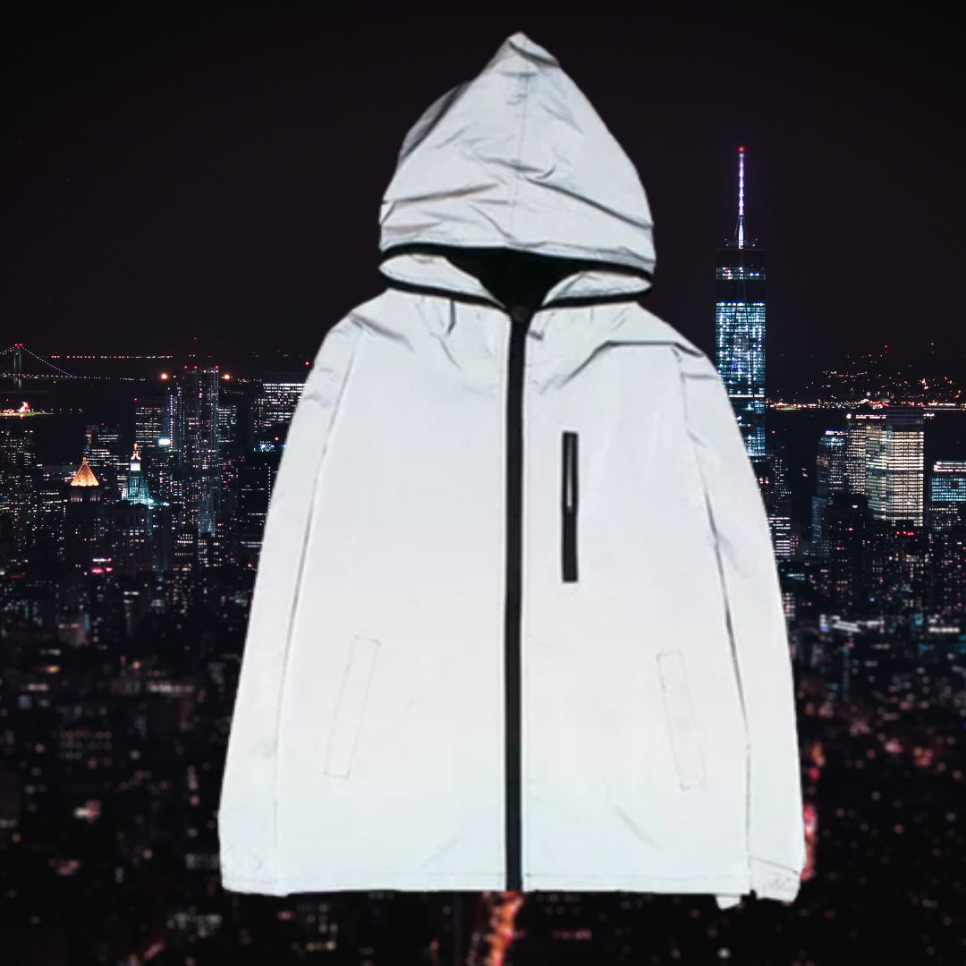 Trendy Reflective Women's Coat Jacket with 3M Effect – Leona-S-Nora Luxe