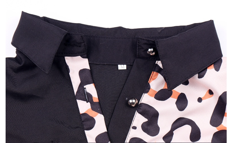 Trendy retro jumpsuit with button placket – Velia-Navy blue-S-Nora Luxe