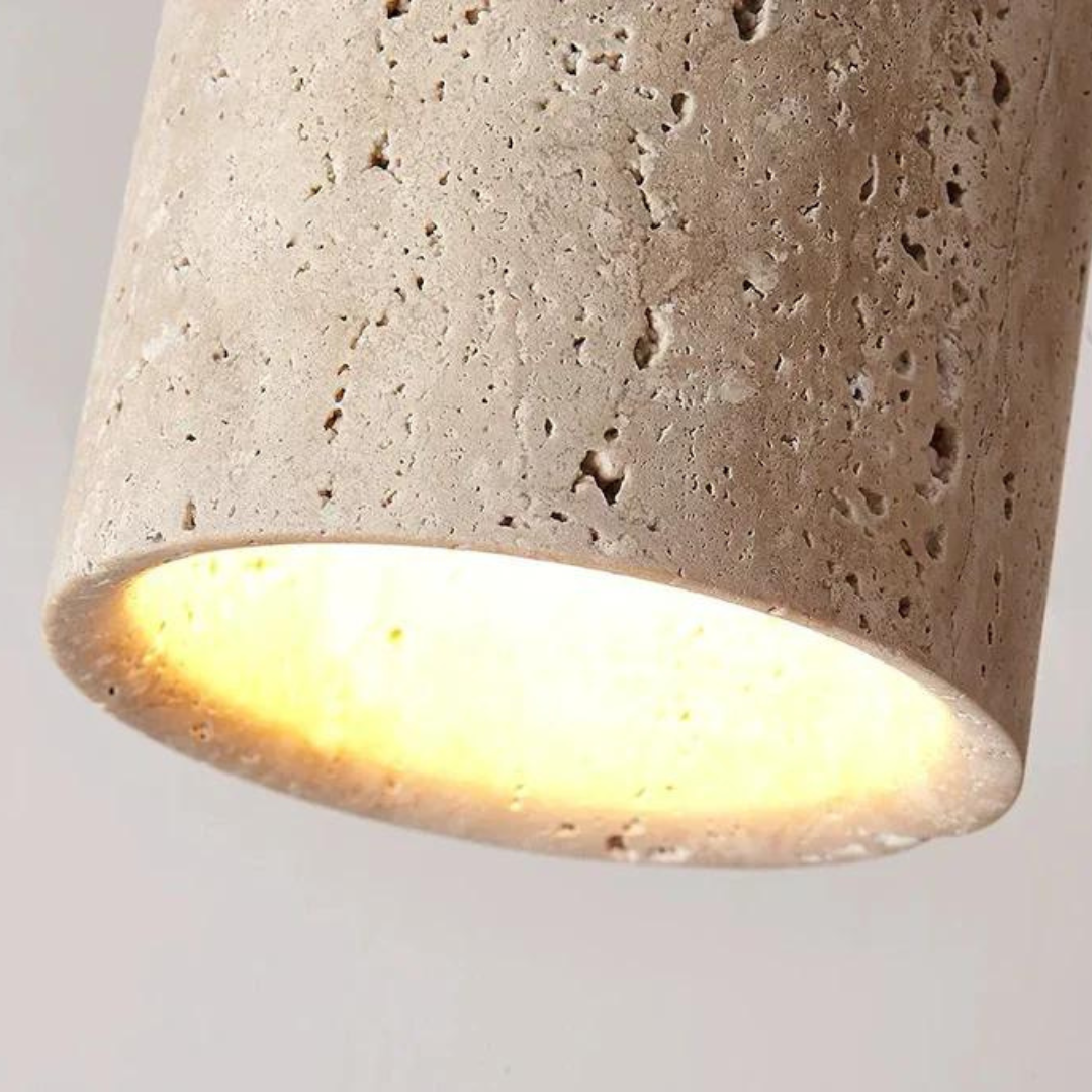 Trendy Round Japanese Style Ceiling Lamp - ZenLight-Brown-Warm light (3000K)-Nora Luxe