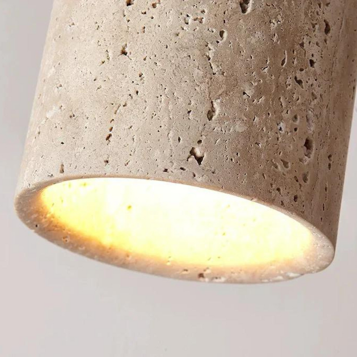 Trendy Round Japanese Style Ceiling Lamp - ZenLight-Brown-Warm light (3000K)-Nora Luxe