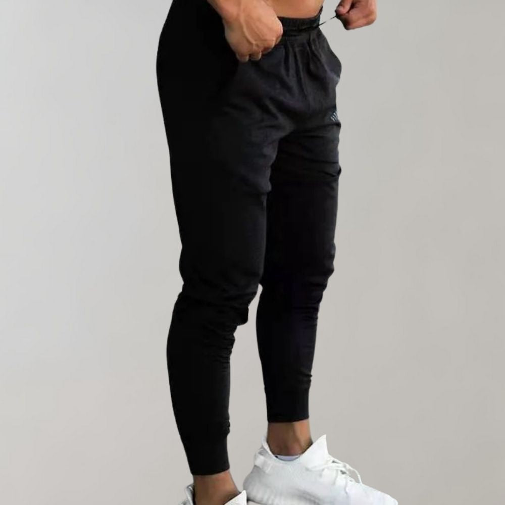Trendy Slim Fit Jogging Trousers for Men - Niko-Black-M-Nora Luxe