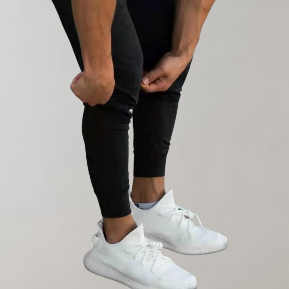 Trendy Slim Fit Jogging Trousers for Men - Niko-Black-M-Nora Luxe