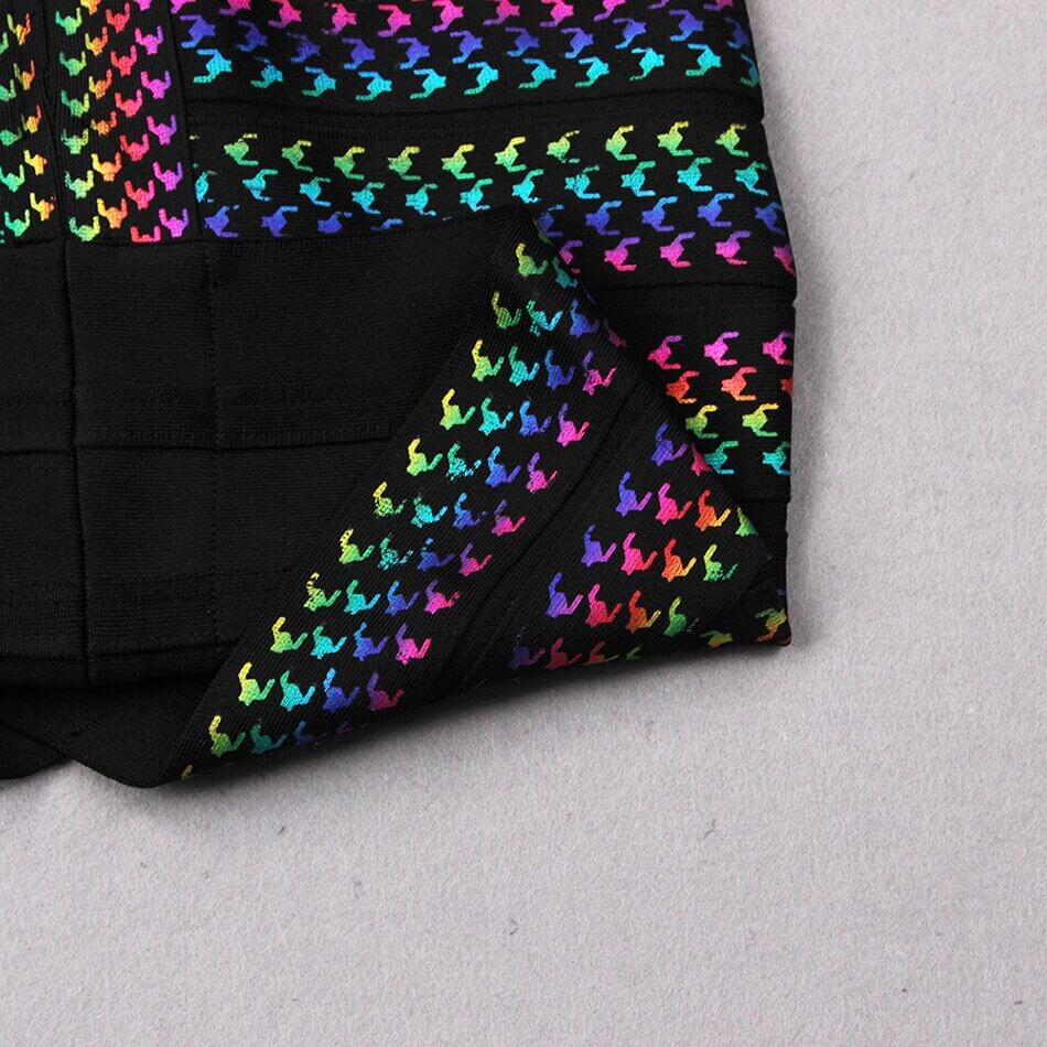 Trendy Striped Bodycon Mini Dress for Women – Liana-S-Nora Luxe