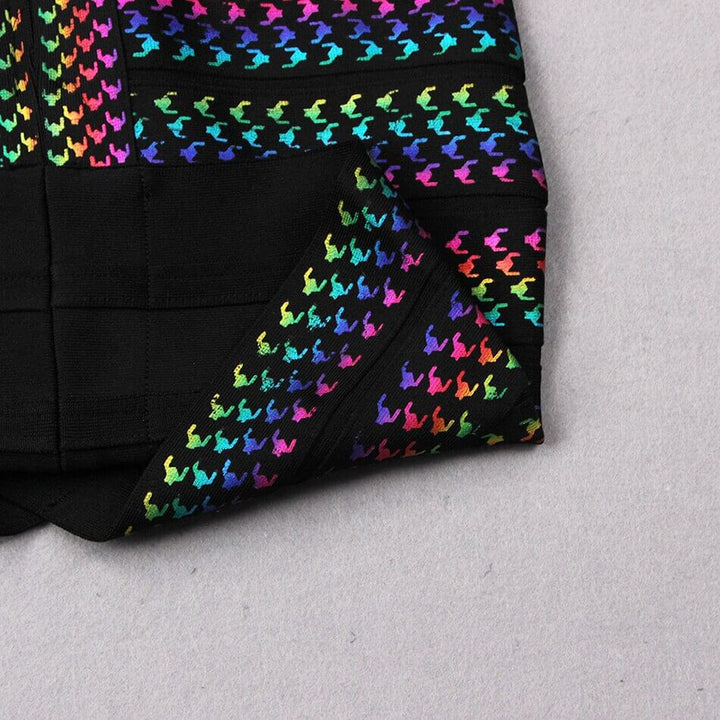 Trendy Striped Bodycon Mini Dress for Women – Liana-S-Nora Luxe