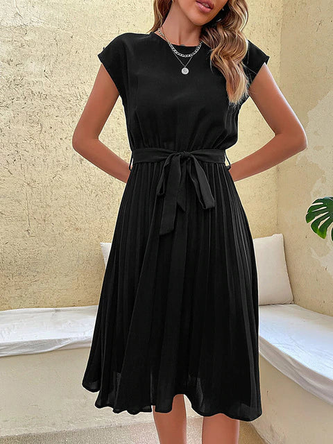 Trendy summer dress - Felina-Black-S-Nora Luxe