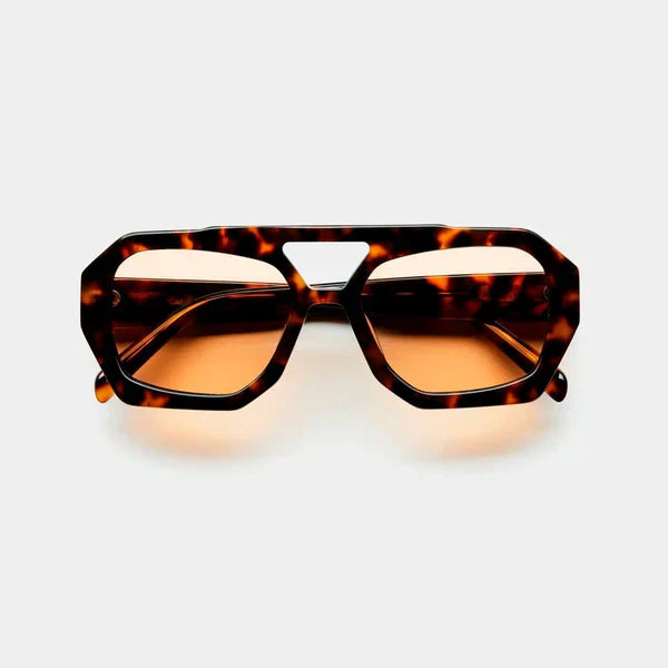 Trendy Sunglasses with Glamour Detail – Nova-Brown glass-The Livary