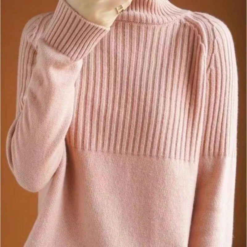 Trendy Sweater for Women - Serena-Pink-S-Nora Luxe